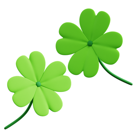 Clover Leaves  3D Icon