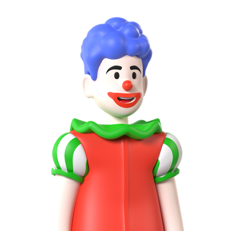 Clown  3D Icon