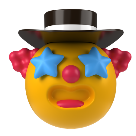 Clown  3D Icon