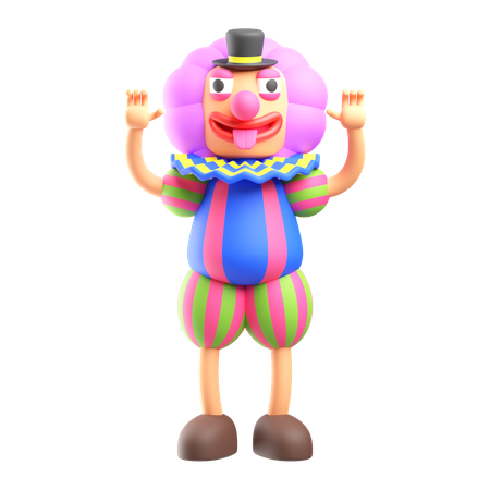 Clown  3D Icon