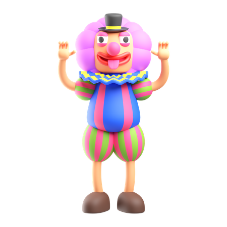 Clown  3D Icon