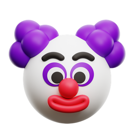 Clown  3D Icon