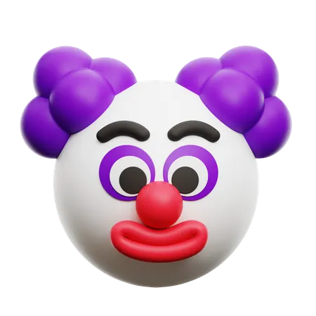 Clown  3D Icon