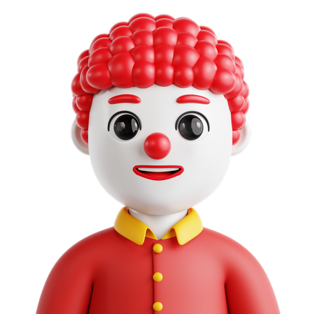 Clown  3D Icon