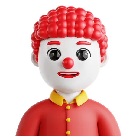 Clown  3D Icon