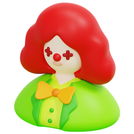 Clown  3D Icon