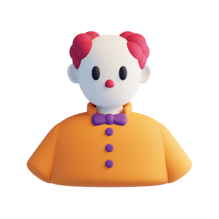 Clown  3D Icon