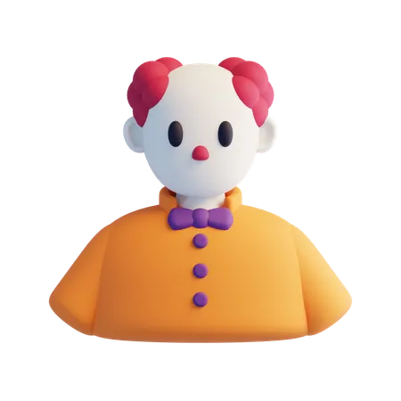 Clown  3D Icon