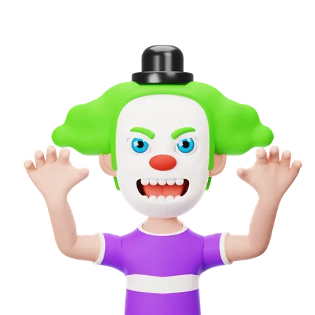 Clown  3D Icon