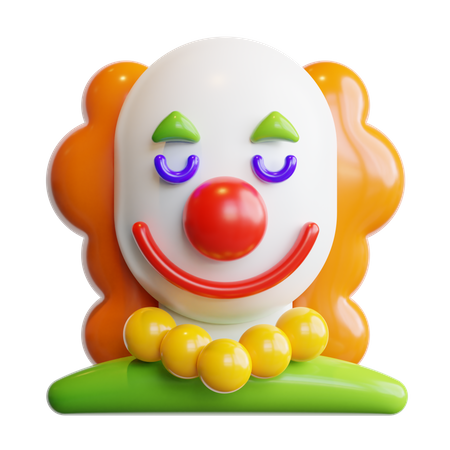 Clown  3D Icon