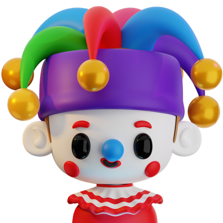 Clown  3D Icon