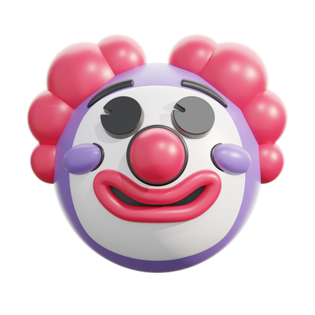 Clown  3D Icon