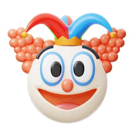 Clown  3D Icon