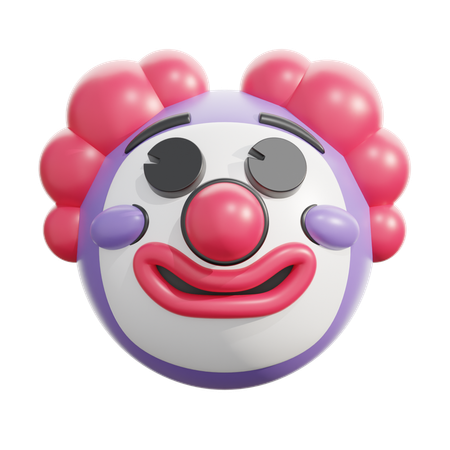 Clown  3D Icon