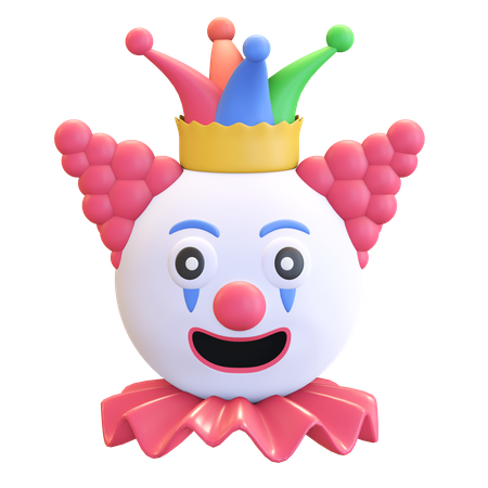 Clown  3D Illustration