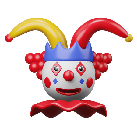 Clown  3D Illustration