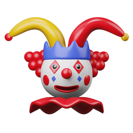 Clown 3D Illustration