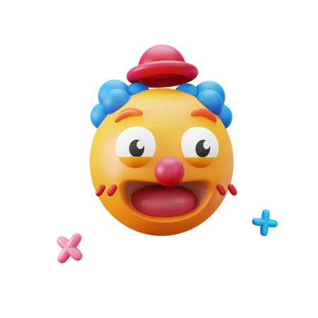 Clown 3D Icon