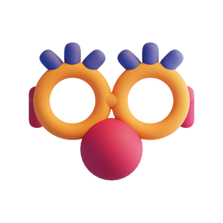 Clown Accessories  3D Icon