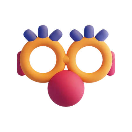 Clown Accessories  3D Icon