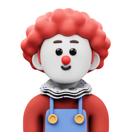 Clown Avatar  3D Icon