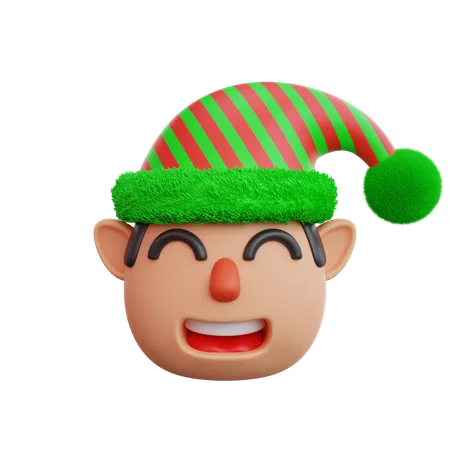 Clown de Noël  3D Icon