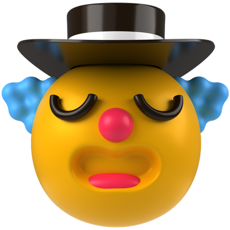 Emoji de clown  3D Icon