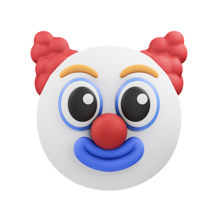 Clown Emoji  3D Icon