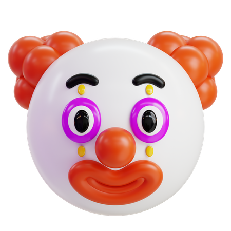 광대 이모티콘  3D Icon