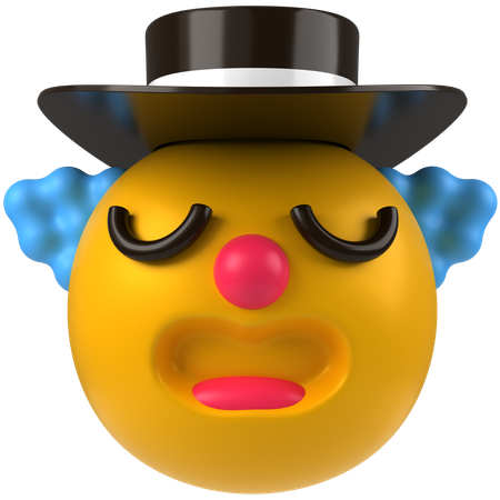 Clown Emoji  3D Icon