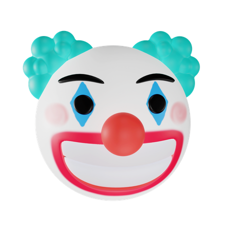 Clown Emoji  3D Icon