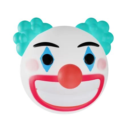 Clown Emoji  3D Icon