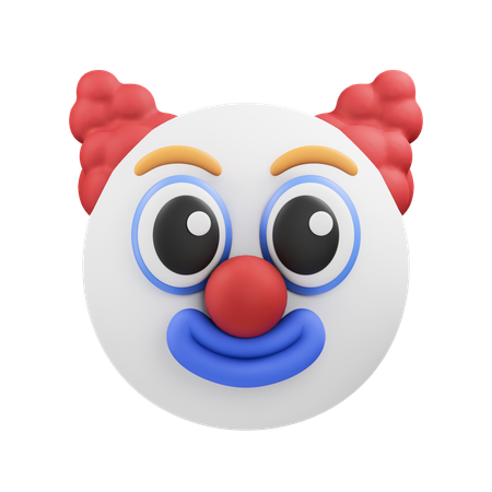 Clown Emoji  3D Icon