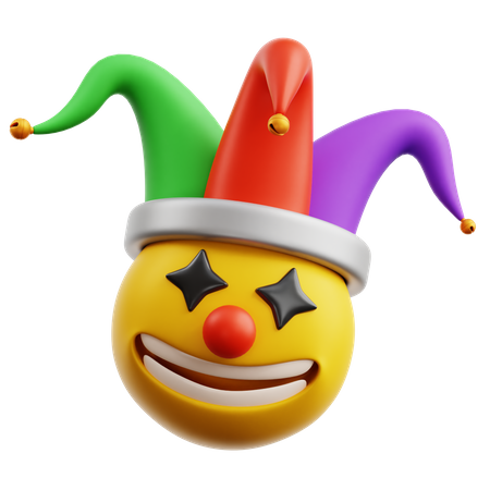 Clown Emoji  3D Icon