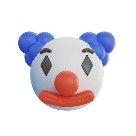 Clown Emoji  3D Icon