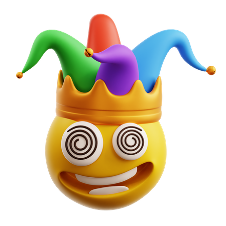 Clown-Emoji  3D Icon