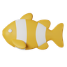 fish drawing 3d illustration