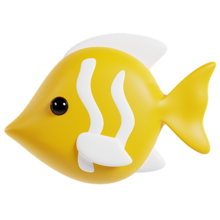 Clown fish  3D Icon
