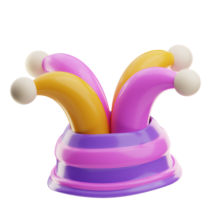 Clown Hat  3D Icon