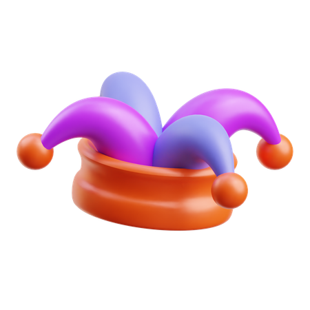 Clown Hat  3D Icon