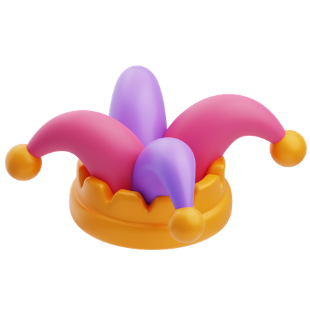 Clown Hat  3D Icon