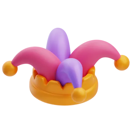 Clown Hat  3D Icon