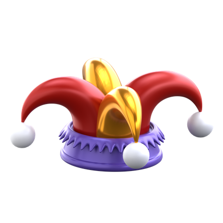 Clown Hat  3D Icon