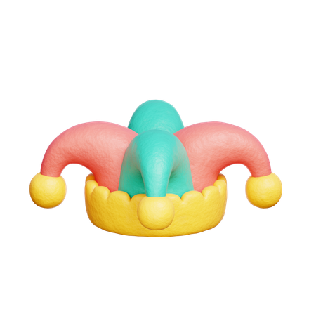 Clown Hat  3D Icon