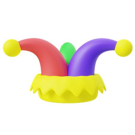 Clown Hat  3D Icon