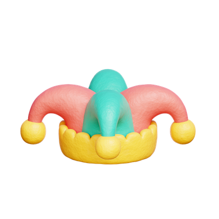 Clownhut  3D Icon