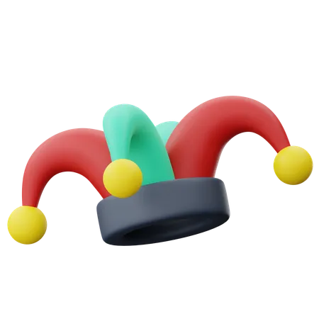 Clownhut  3D Icon