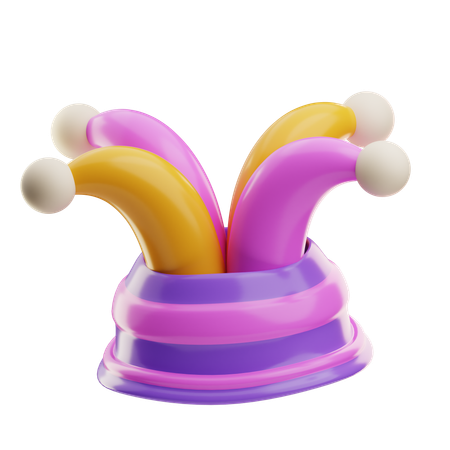 Clownhut  3D Icon