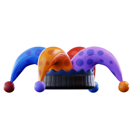 Clownhut  3D Icon