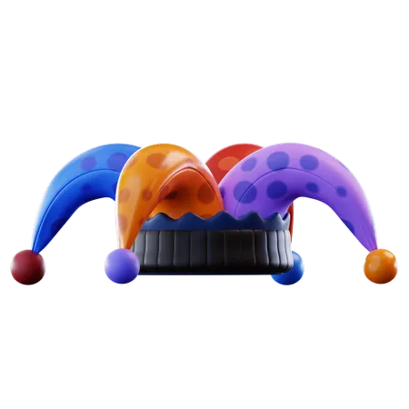 Clownhut  3D Icon